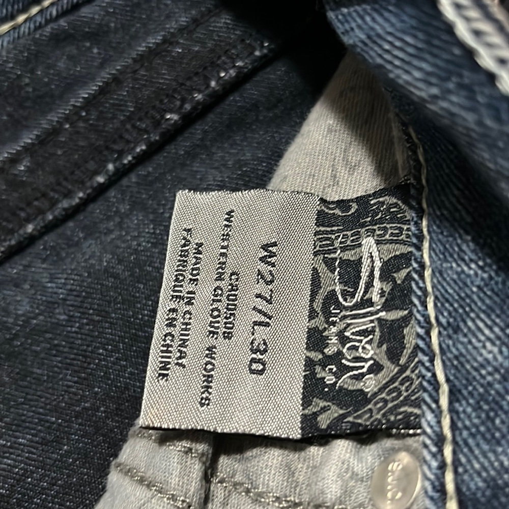 Silver jeans